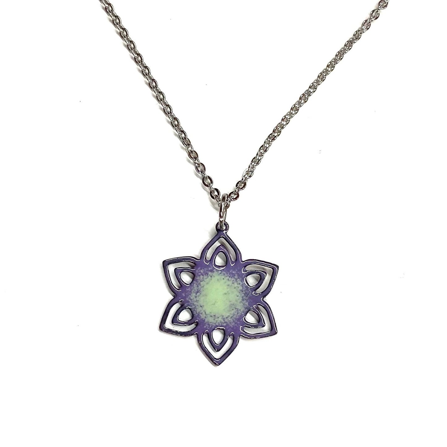 Mandala Flower Necklaces