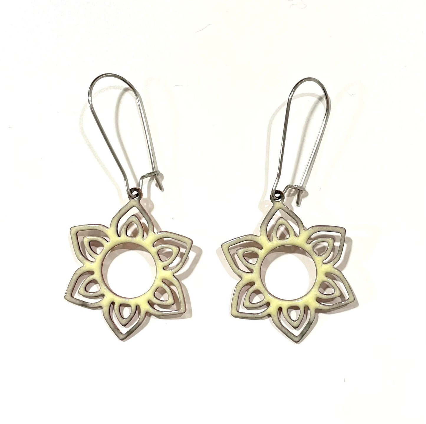 Mandala Flower Earrings