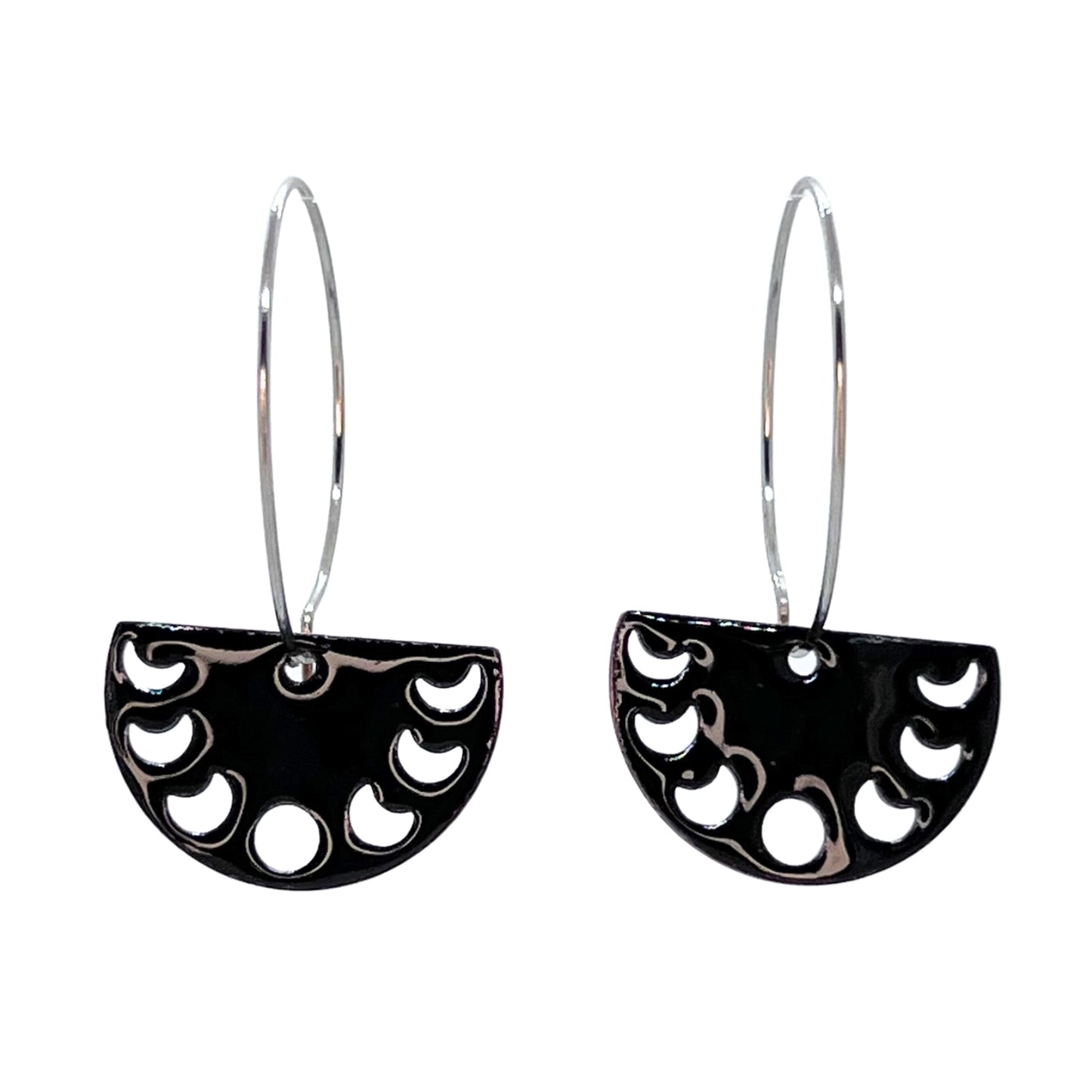 Moon Phase Earrings