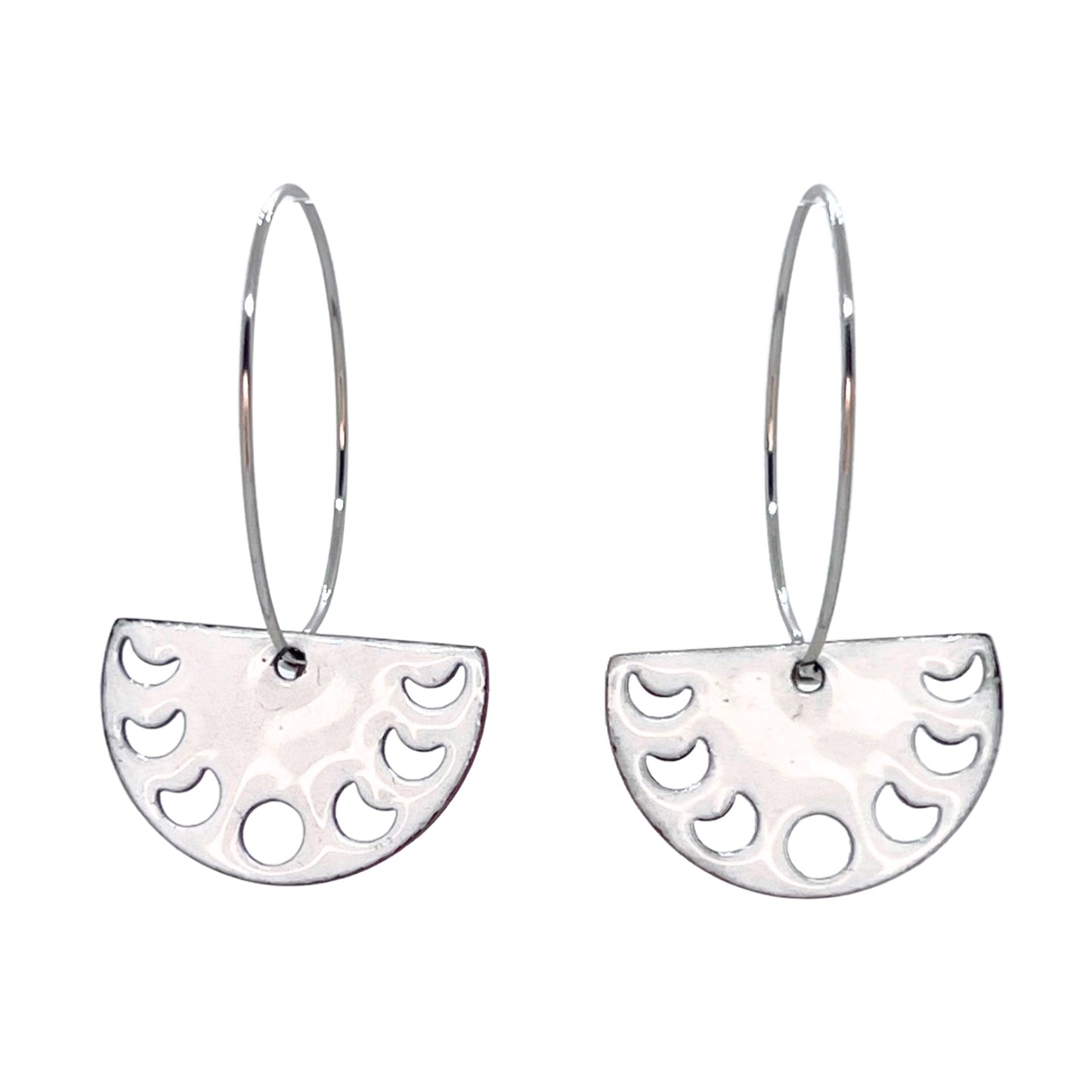 Moon Phase Earrings