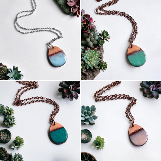 Pastel Palette Dipped Necklace