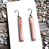 Sandy Beach Bar Earrings