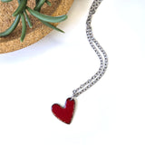 Red Heart Necklace