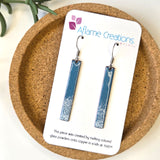 Snowfall Bar Earrings