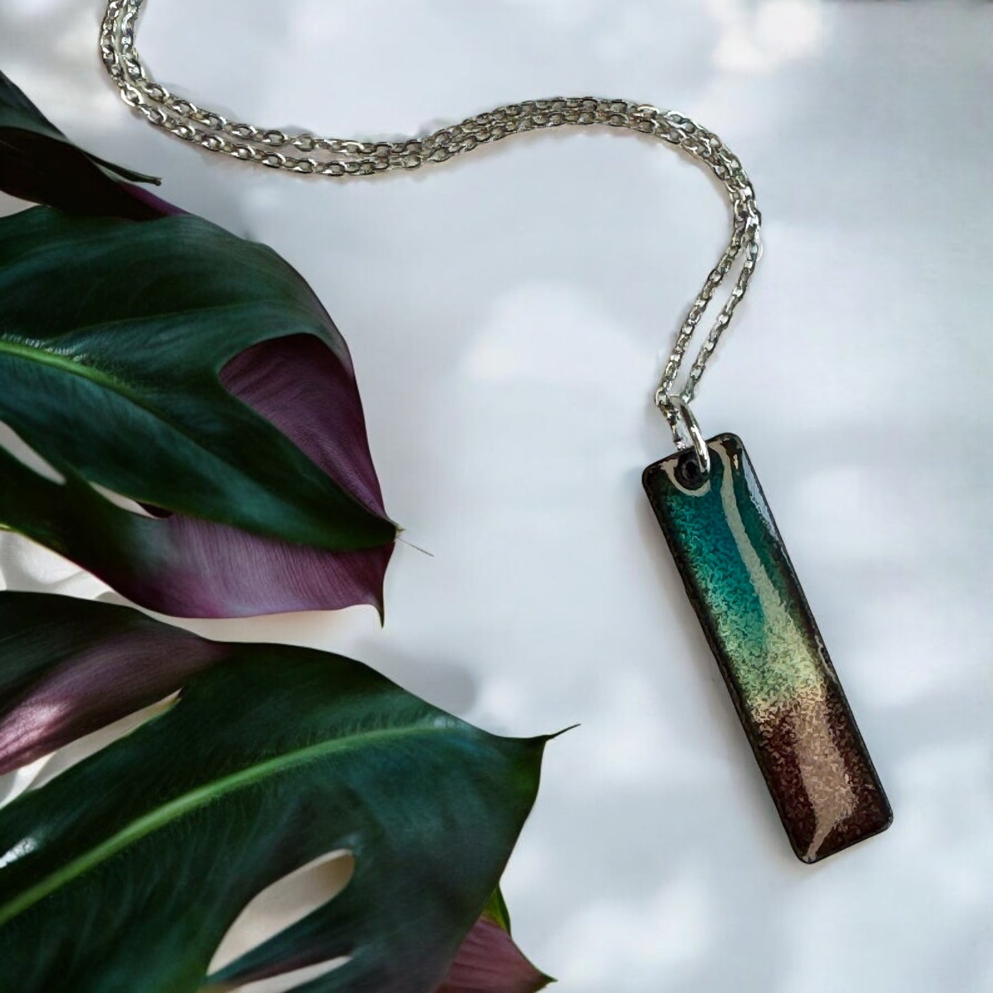 Twilight Horizon Bar Necklace