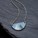 Snowy Mountains Necklace