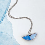 Arctic Slice Necklace