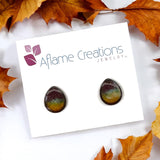 Autumn Horizon Stud Earrings