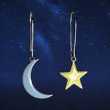 Dusk Moon & Star Earrings