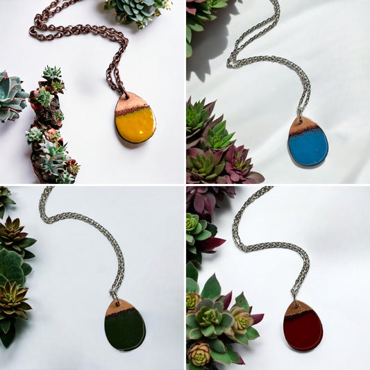 Harvest Palette Dipped Necklace