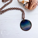 Atlantic Horizon Circle Necklace