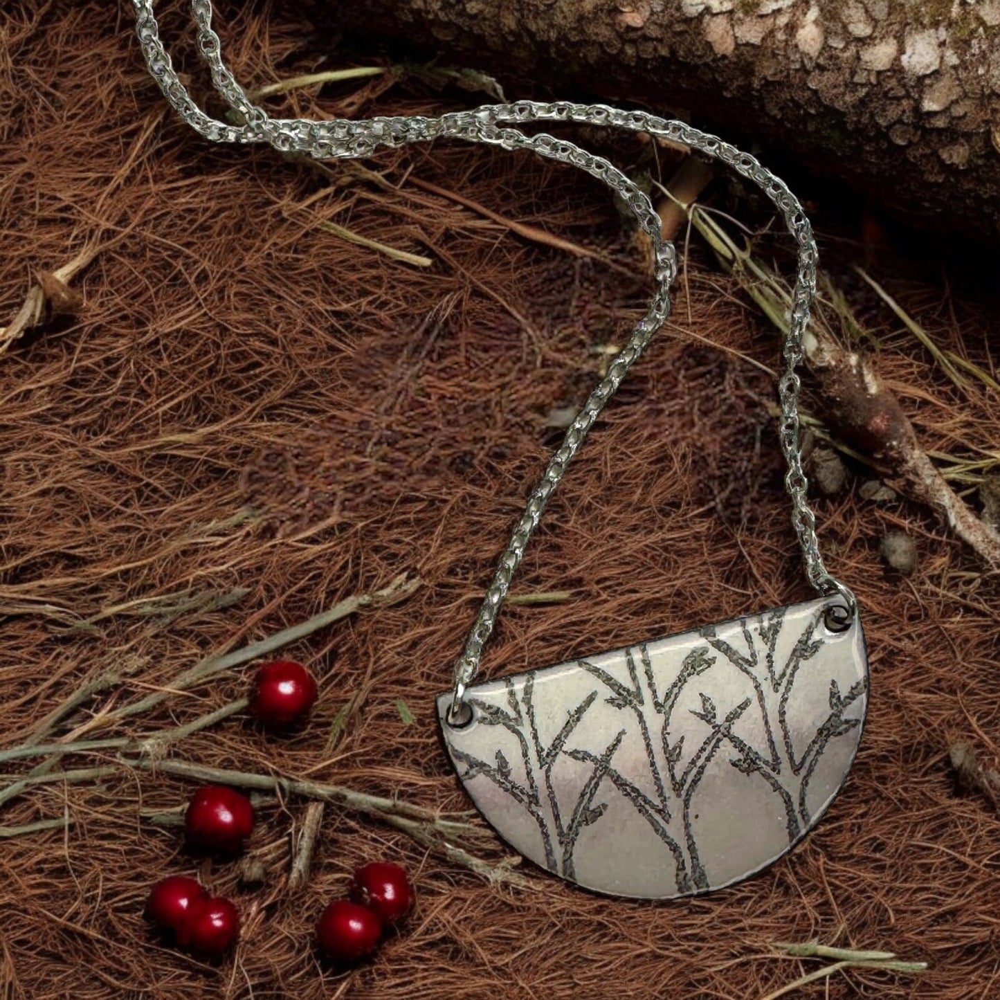 Winter Forest Necklace