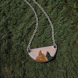 Wooded Mountains Necklace