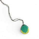 Lemon Mint Petal Necklace