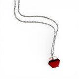 Vermillion Dipped Hexa Necklace