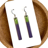 Iris Bar Earrings