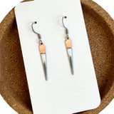 Ocean Stone Point Earrings