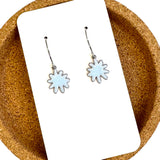 Sky Blue Bloom Earrings