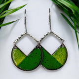 Rainforest Slice Earrings