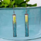 Tropical Mist Bar Earrings